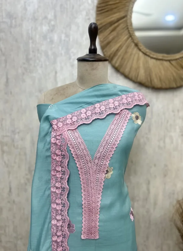 Floral_Lace_Garden_Mul_Chanderi_Unstitched_Suit_Turquoise