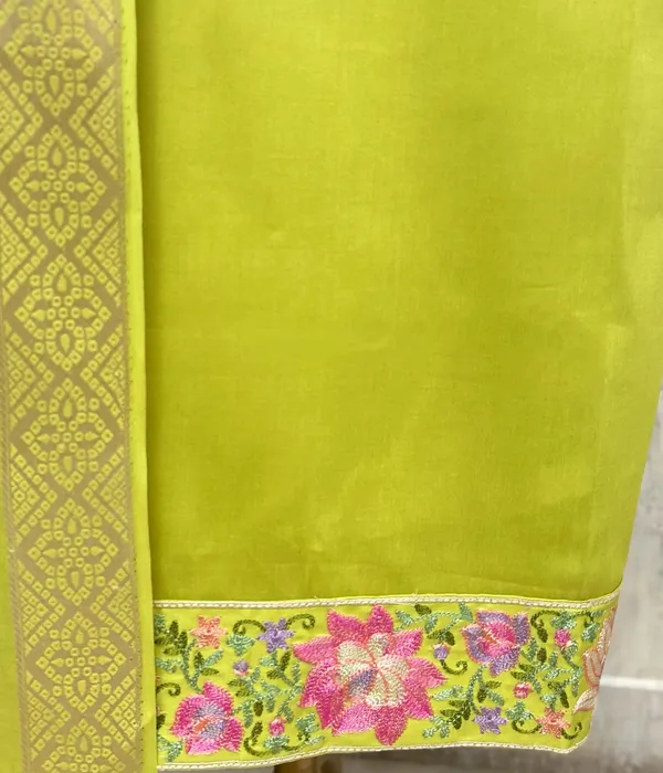 Banarasi_Bloom_Glace_Cotton_Unstitched_Suits_Mustard_Green