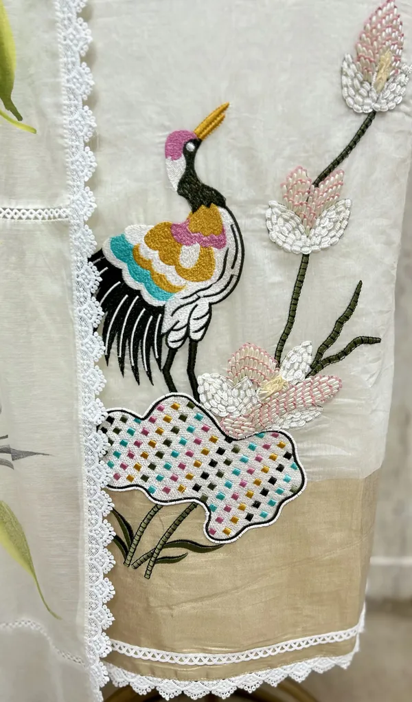 Blooming_Aviary_Mul_Chanderi_Unstitched_Suit_White