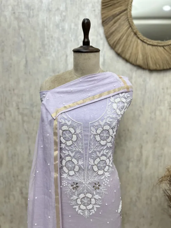 Floral_Petal_Ensemble_Unstitched_Suits_Light_Lavender