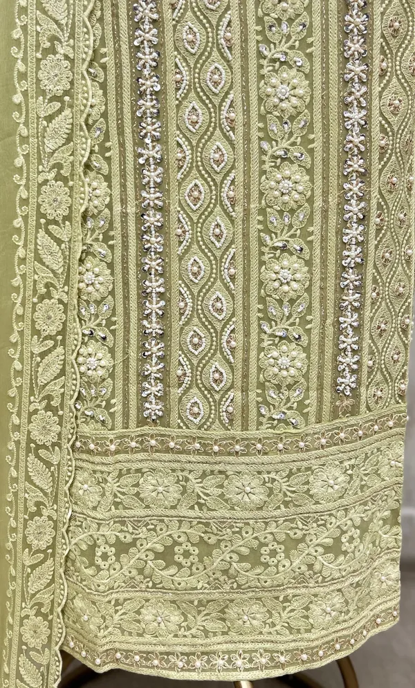 Regal_Lucknowi_Georgette_Unstitched_Suit_Light_Lime_Yellow_Green