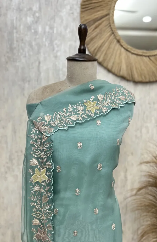 Celestial_Bloom_Glass_Organza_Unstitched_Suit_Turquoise