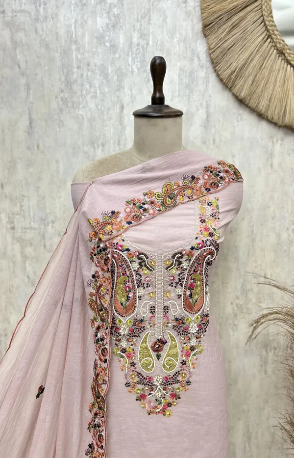 Blush_Heritage_Mul_Chanderi_Unstitched_Suit_Mauve_Pink