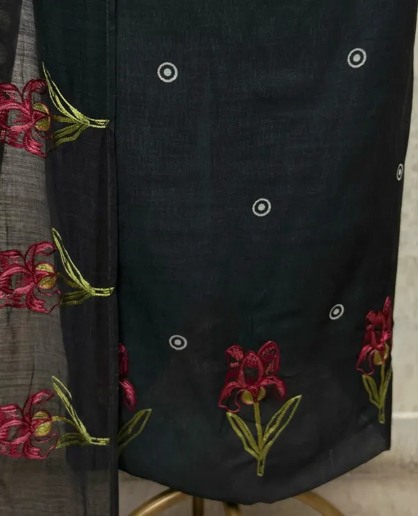 Mystic_Bloom_Linen_Elegance_Unstitched_Suit_Black