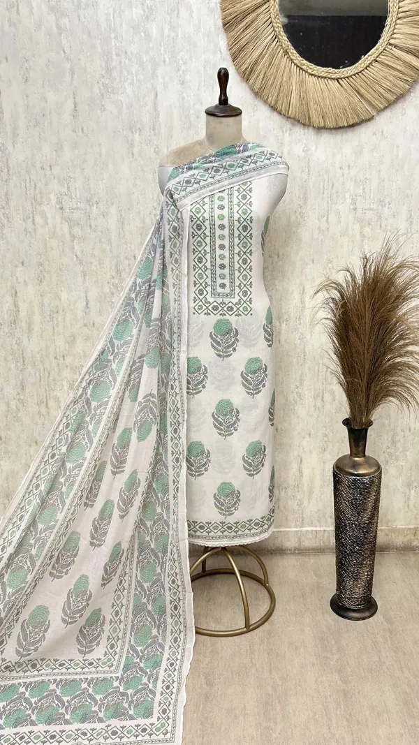 Verdant_Blockprint_Mul_Cotton_Unstitched_Suits_Light_Green