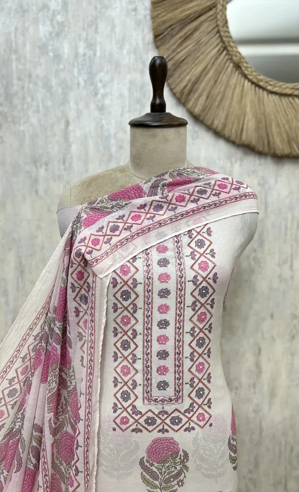 Verdant_Blockprint_Mul_Cotton_Unstitched_Suits_Pink