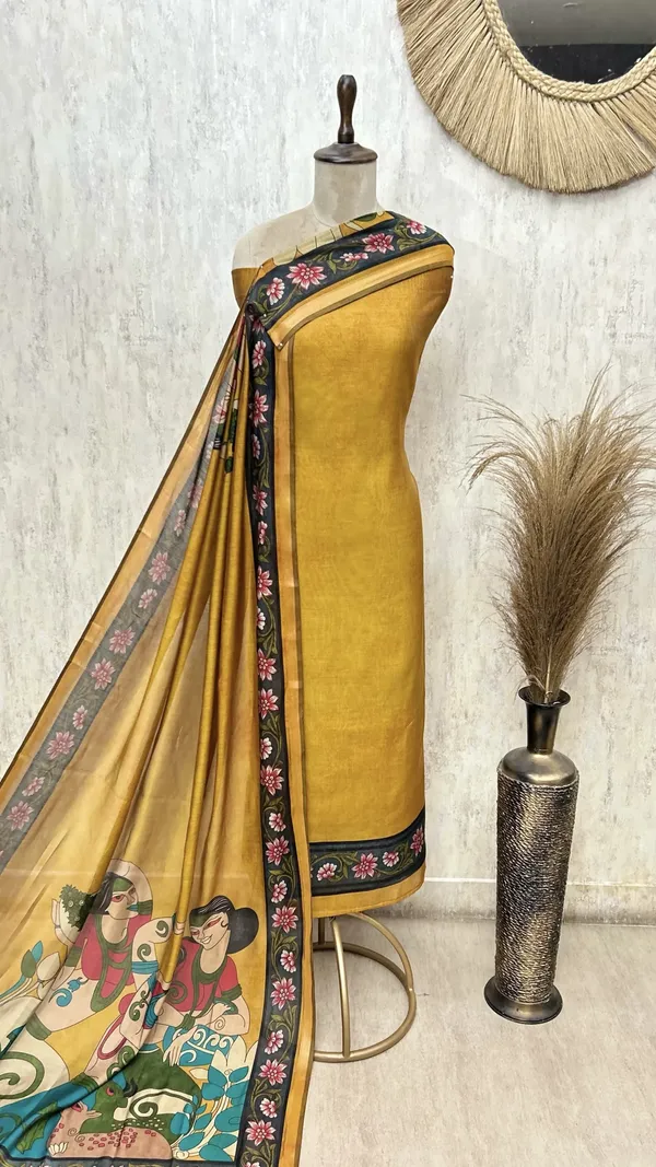 Artisanal_Hand_Printed_Maheshwari_Cotton_Unstitched_Suits_Yellow