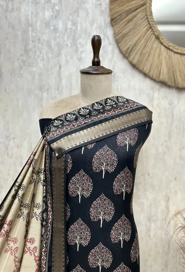Traditional_Tree_Print_Maheshwari_Cotton_Unstitched_Suit_Black