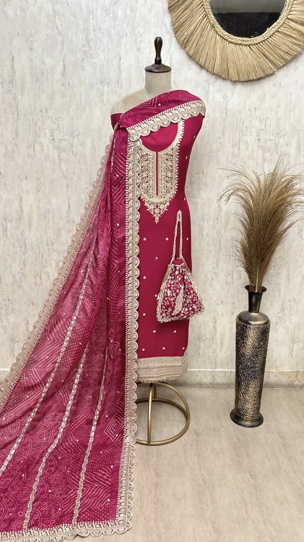 Russian_Silk_Embroidered_Unstitched_Suit_Red