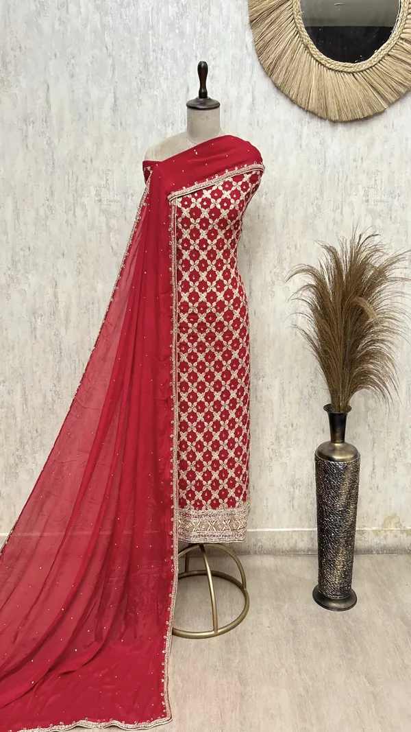 Regal_Chinnon_Embroidered_Unstitched_Suit_Red