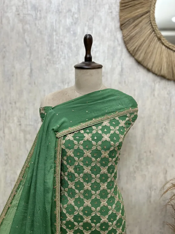 Regal_Chinnon_Embroidered_Unstitched_Suit_Green