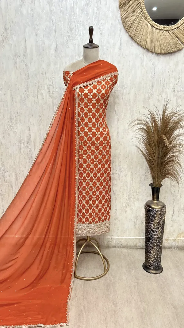 Regal_Chinnon_Embroidered_Unstitched_Suit_Orange