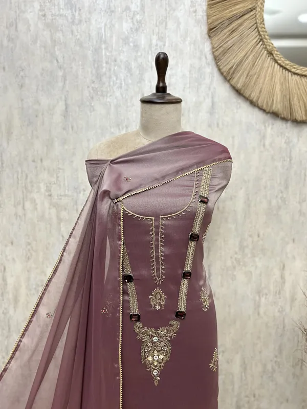 Exquisite_Embellished_Glass_Organza_Unstitched_Suits_Mauve_Plum