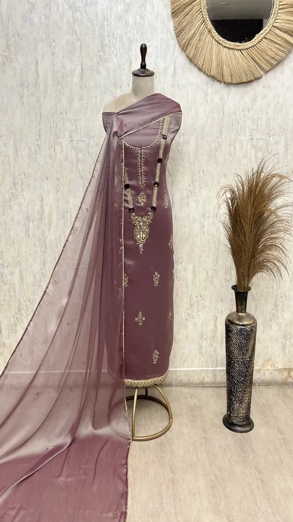 Exquisite_Embellished_Glass_Organza_Unstitched_Suits_Mauve_Plum