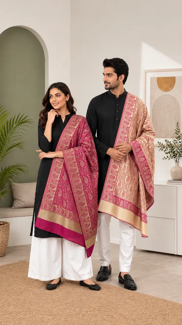 Reversible_Moonlight_Unisex_Stoles_Pack_Of_1_With_Premium_Curated_Box_Packaging_Dark_Pink_Box_Packaging1