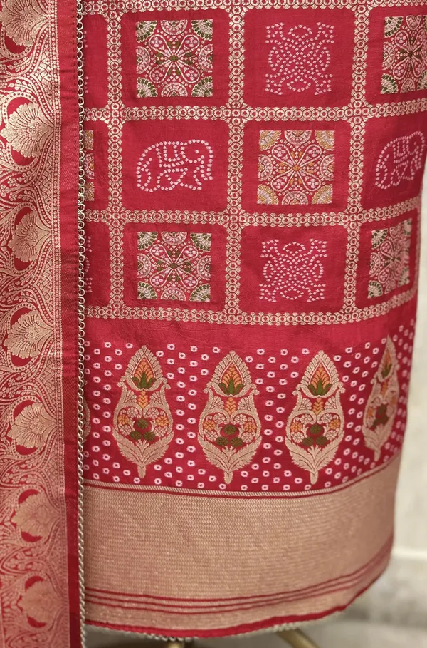 Graceful_Dola_Silk_Unstitched_Suits_Red