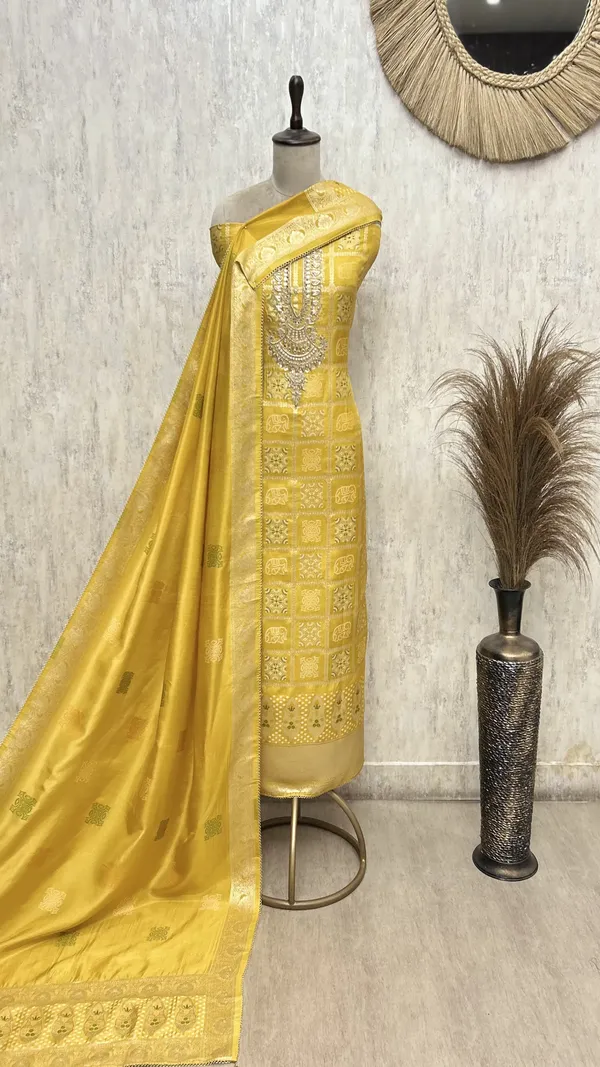 Graceful_Dola_Silk_Unstitched_Suits_Yellow