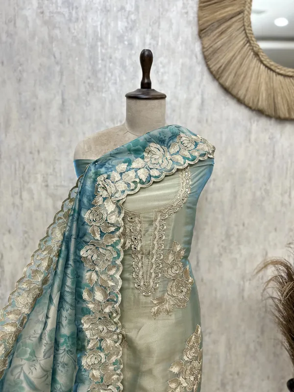 Exquisite_Glass_Organza_Floral_Embroidered_Unstitched_Suit_Teal_Blue
