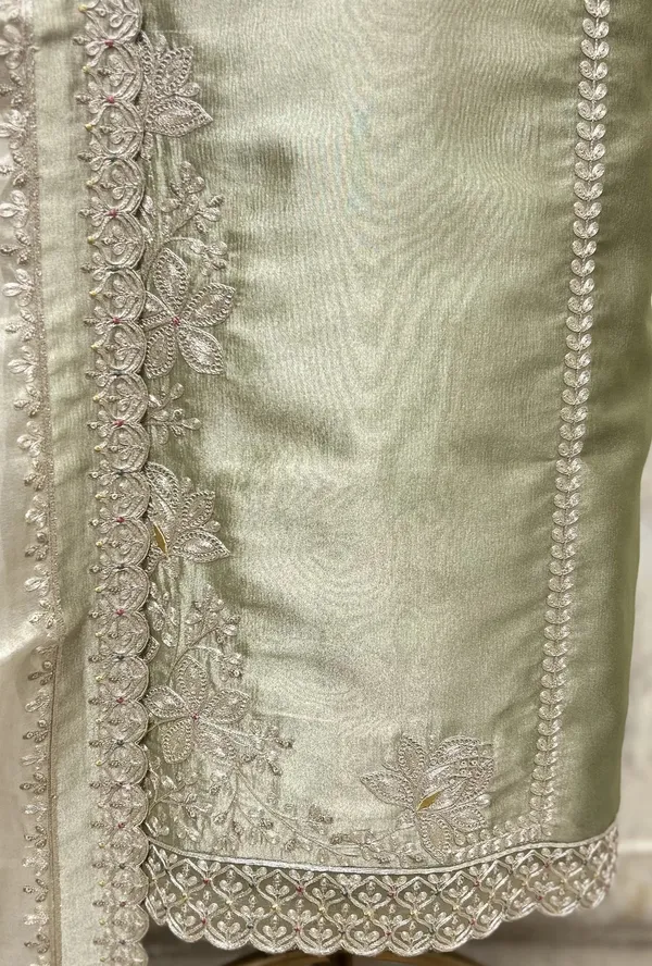 Mesmerising_Glass_Organza_Unstitched_Suit_Muted_Green