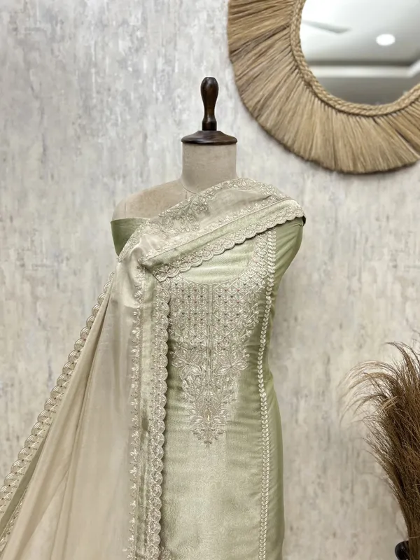 Mesmerising_Glass_Organza_Unstitched_Suit_Muted_Green