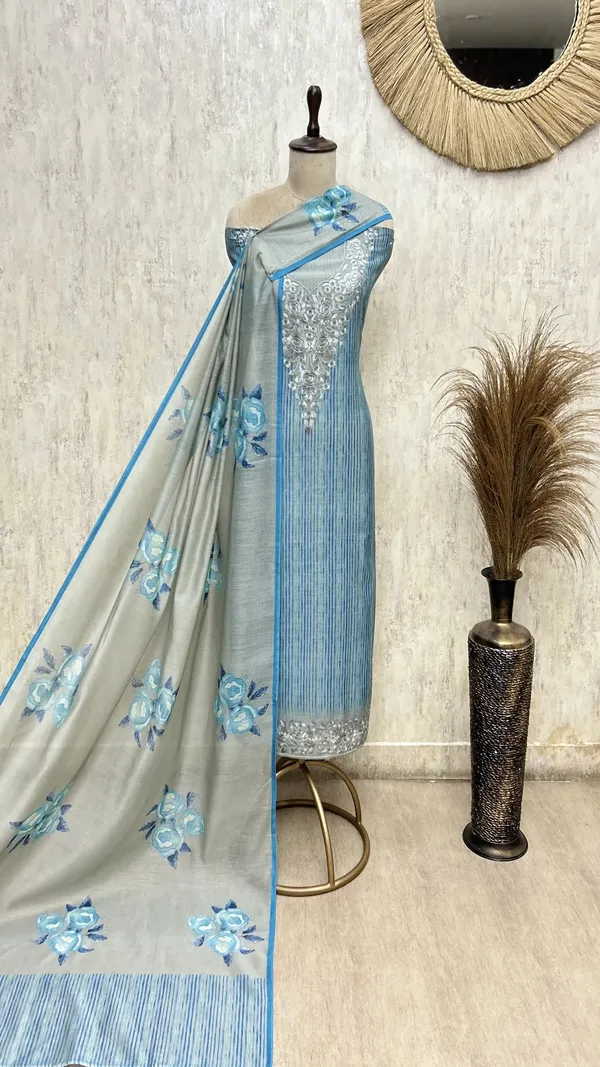 Floral_Grace_Mul_Chanderi_Unstitched_Suit_Sky_Blue
