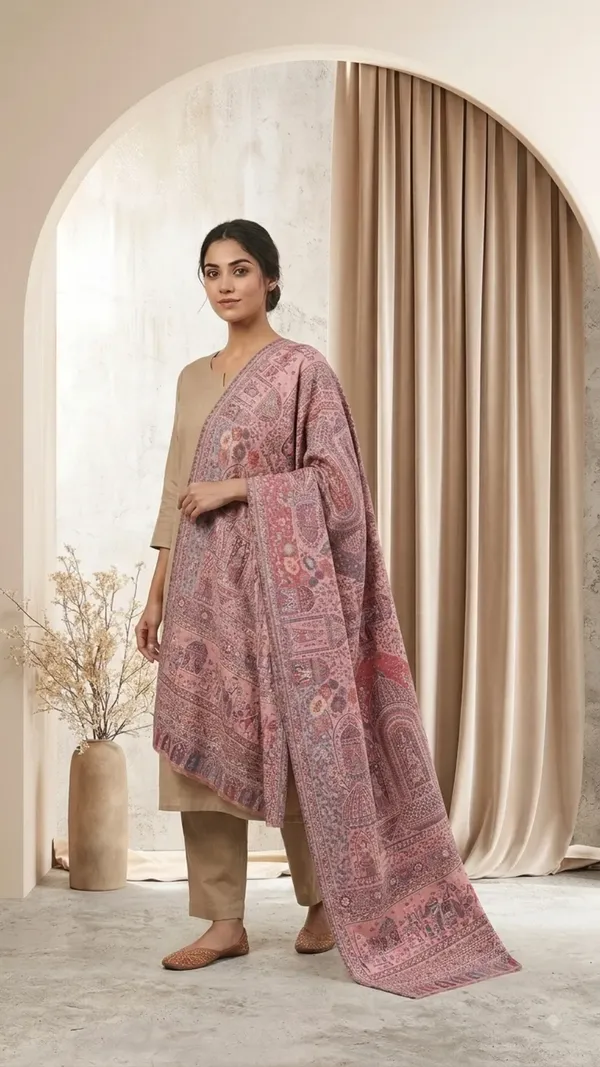Non_Reversible_Semi_Pashmina_Unisex_Stoles_Pack_Of_1_With_Premium_Curated_Box_Packaging_Pink_Box_Packaging1