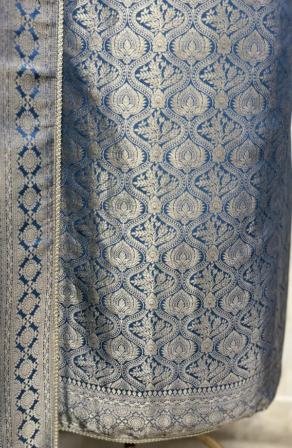 Regal_Woven_Elegance_Unstitched_Suits_Indigo_Blue_1