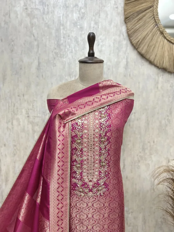 Regal_Woven_Elegance_Unstitched_Suits_Dark_Pink