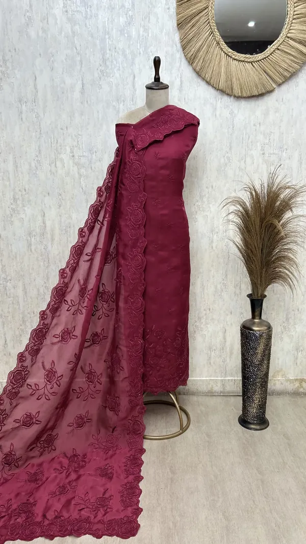 Floral_Grace_Glass_Organza_Unstitched_Suit_Wine_Purple