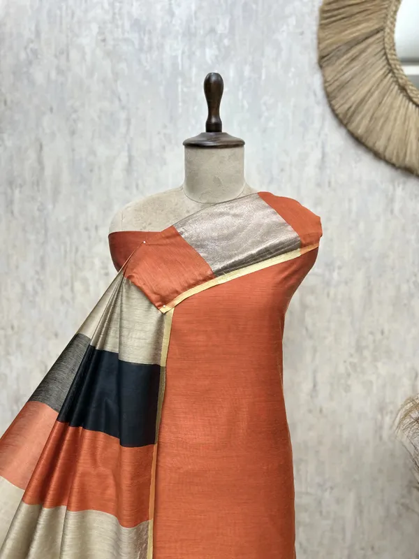 Graceful_Chanderi_Unstitched_Suits_Orange