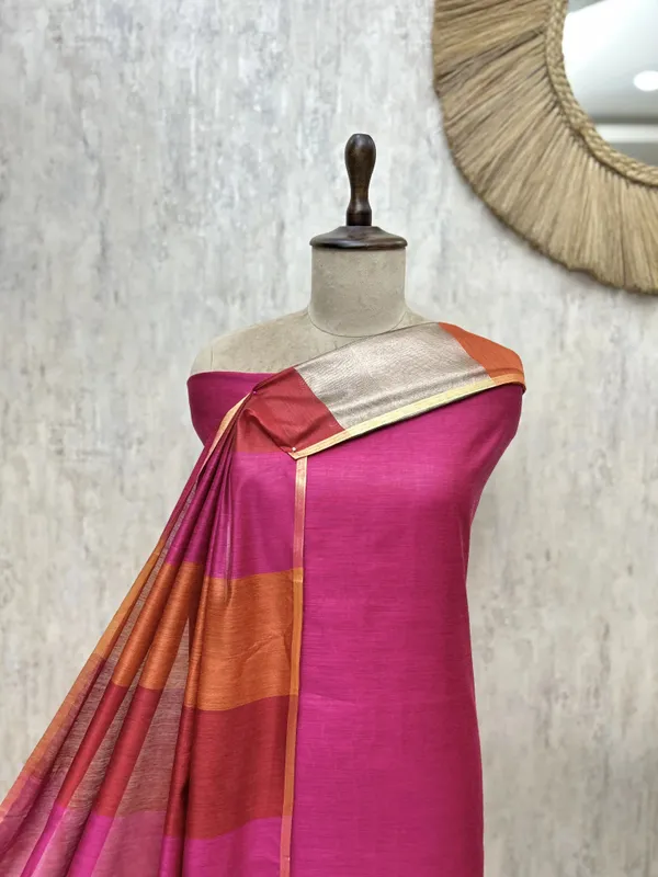 Graceful_Chanderi_Unstitched_Suits_Dark_Pink