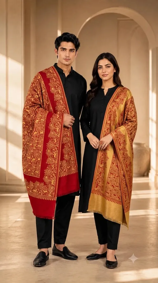 Reversible_Moonlight_Unisex_Stoles_Pack_Of_1_With_Curated_Box_Premium_Packaging_Dark_Red_Box_Packaging1