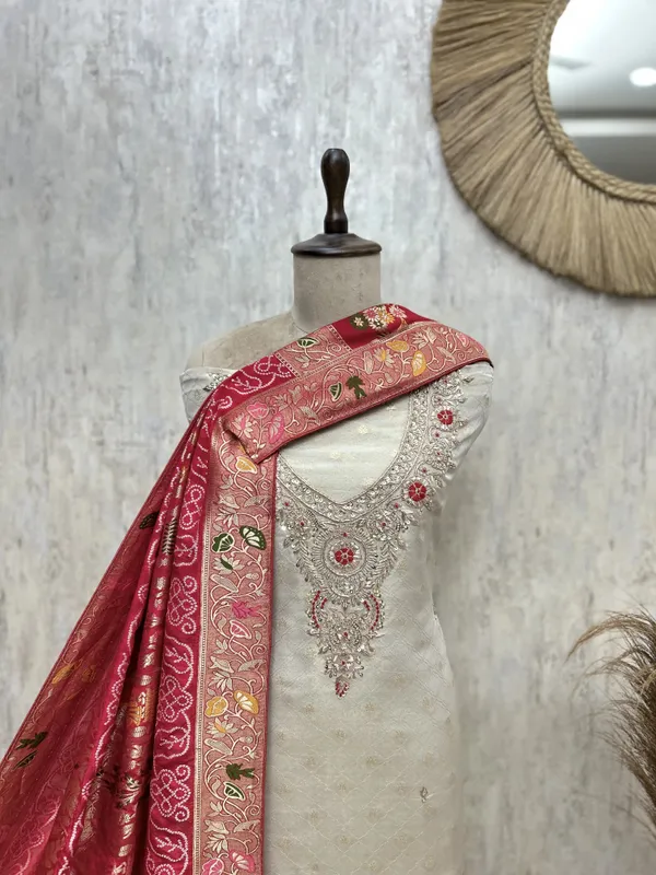 Elegant_Tissue_Unstitched_Suit_Dark_Red