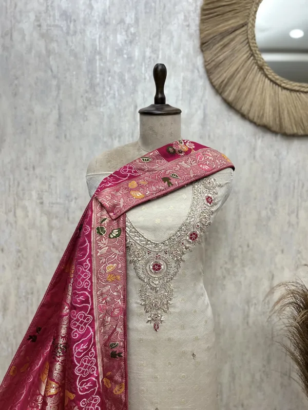 Elegant_Tissue_Unstitched_Suit_Dark_Pink