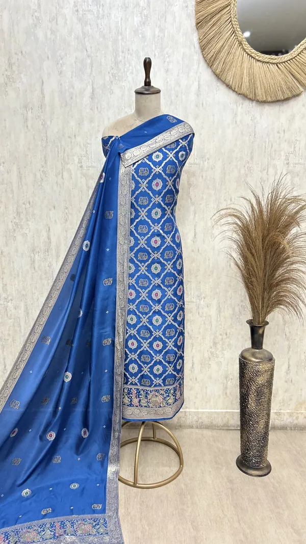 Timeless_Elegance_Banarasi_Silk_Unstitched_Suits_Blue
