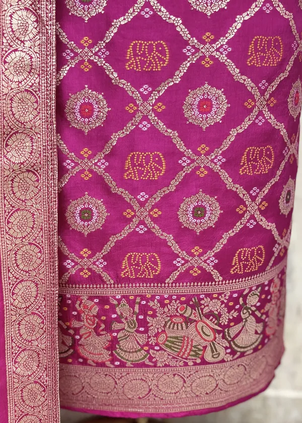 Timeless_Elegance_Banarasi_Silk_Unstitched_Suits_Dark_Pink