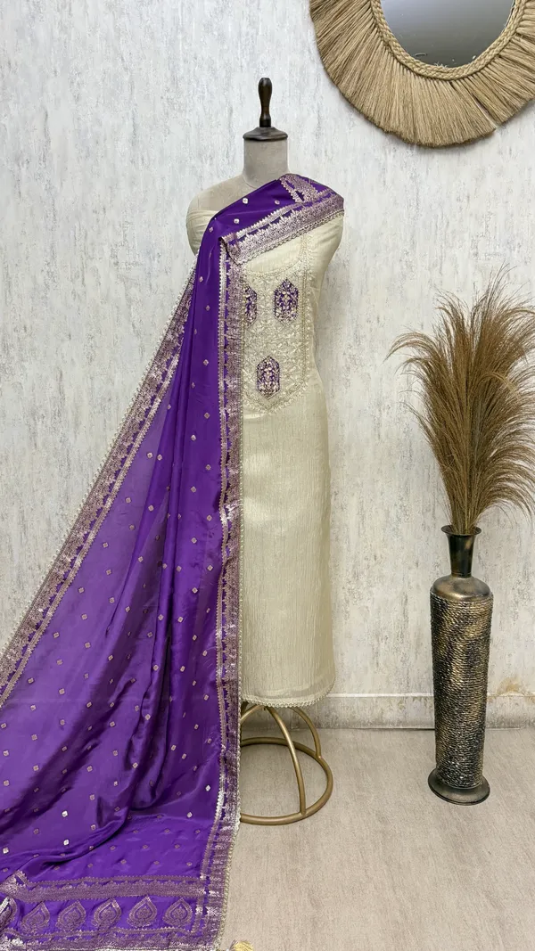 Royale_Crush_Tissue_Unstitched_Suits_Purple