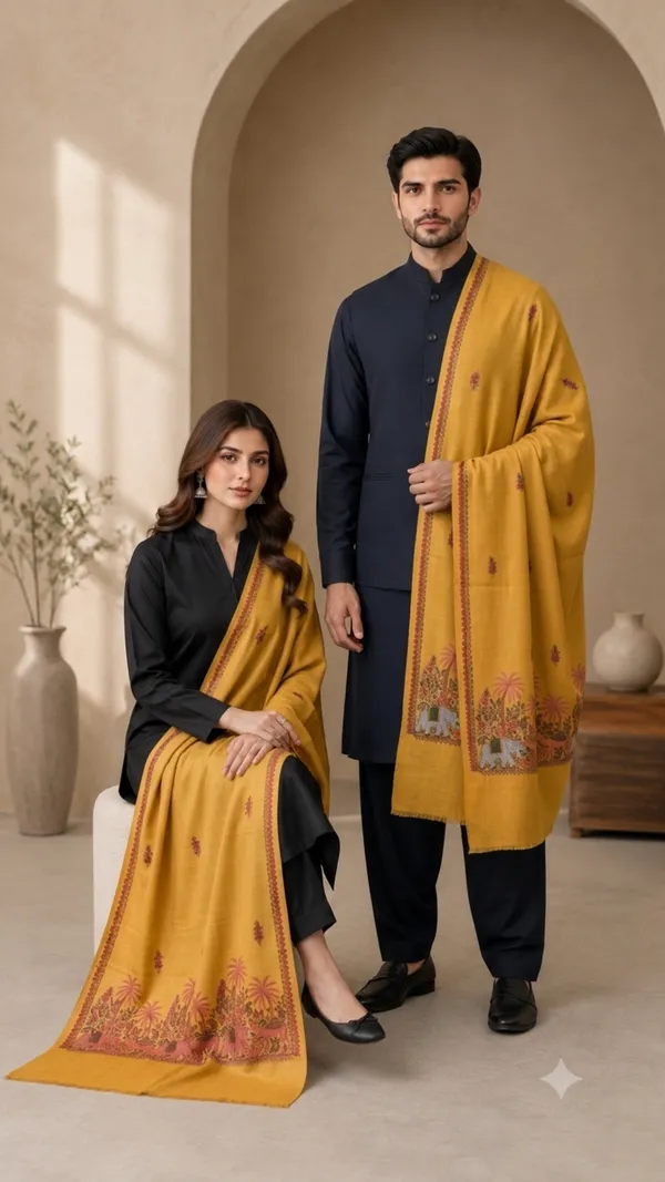 Reversible_Cashmere_Wool_Stole_Pack_Of_1_With_Curated_Premium_Box_Packaging_Yellow_Box_Packaging3