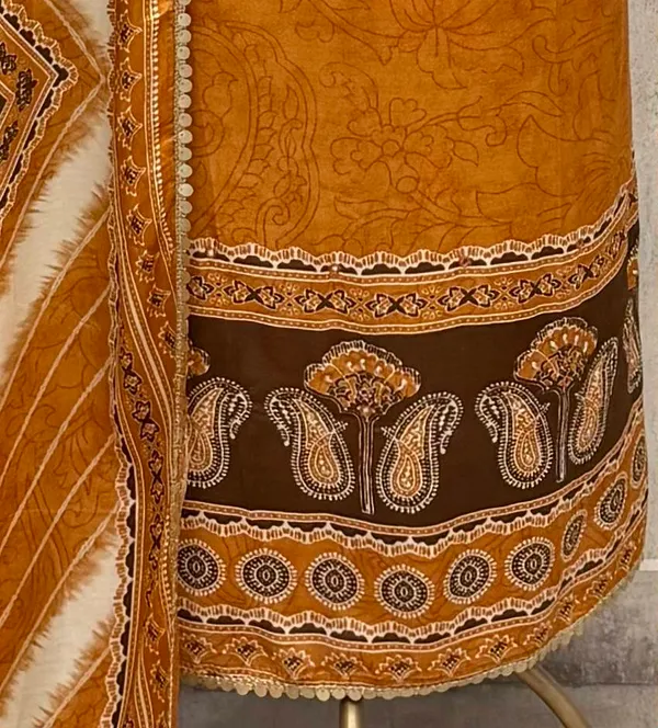 Amber_Heirloom_Gajji_Silk_Unstitched_Suits_Orange
