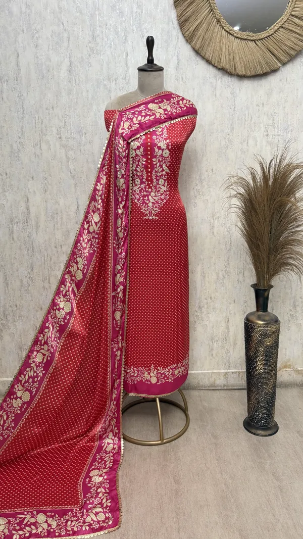 Gulnaar_Gajji_Silk_Unstitched_Suits_Red