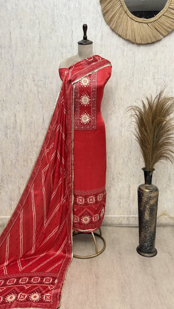Gajji_Silk_Unstitched_Suits_Red