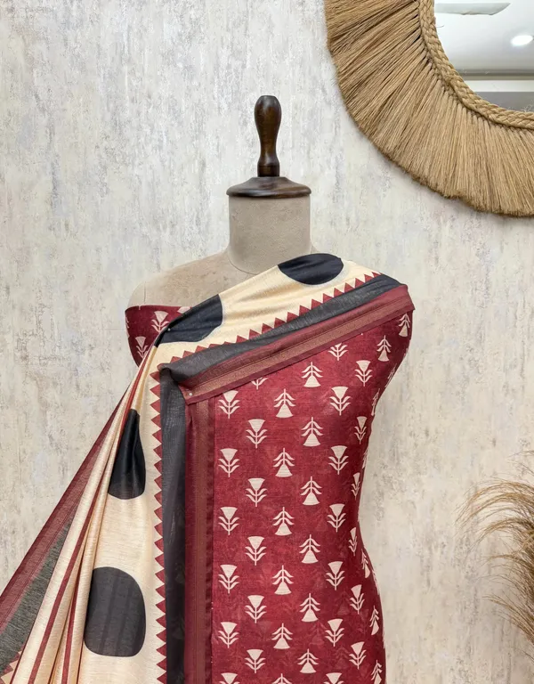 Aureline_Maheshwari_Unstitched_Suits_Maroon