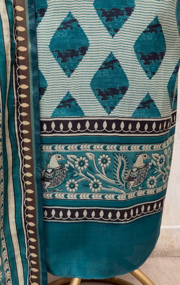 Enchanting_Legacy_Maheshwari_Unstitched_Suits_Teal_Green