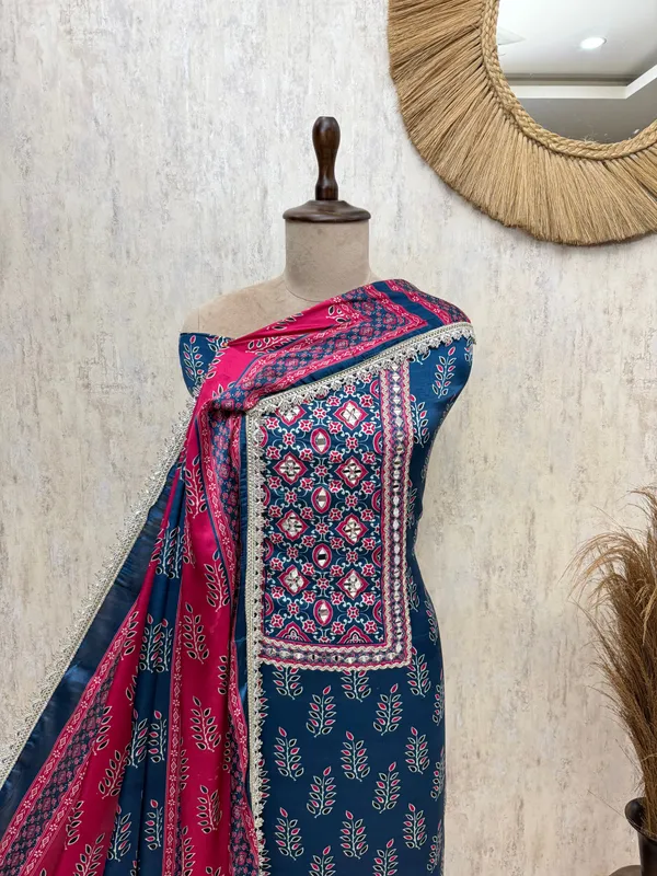 Subtle_Elegance_Gajji_Silk_Unstitched_Suits_Indigo_Blue_1