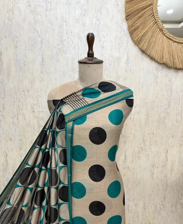 Maheshwari_Charm_Unstitched_Suits_Teal_Green