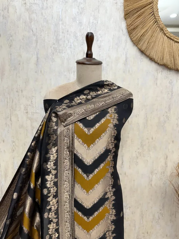 Kanjivaram_Royale_Silk_Unstitched_Suits_Dark_Yellow