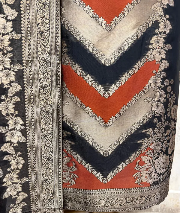 Kanjivaram_Royale_Silk_Unstitched_Suits_Orange