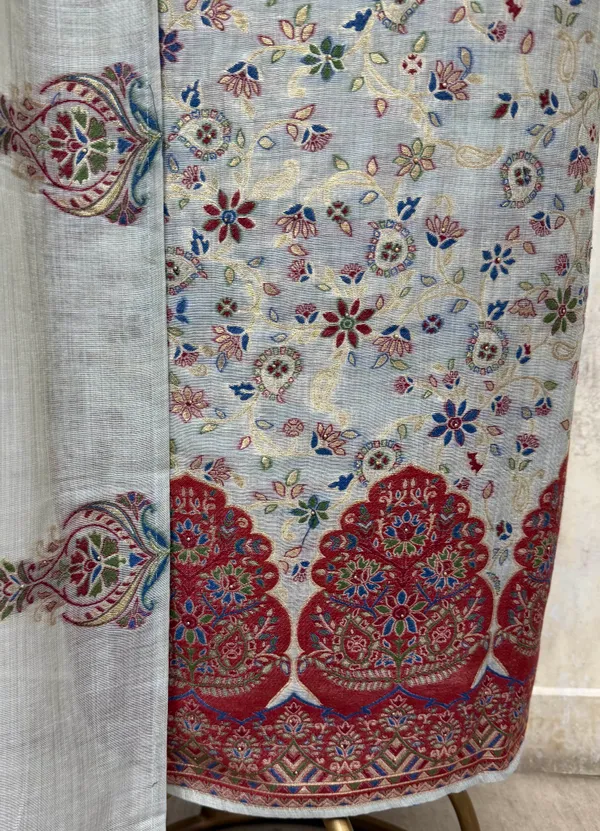 Enchanted_Grace_Jamdani_Linen_Unstitched_Suits_Gray_Blue