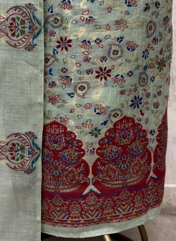 Enchanted_Grace_Jamdani_Linen_Unstitched_Suits_Very_Light_Green