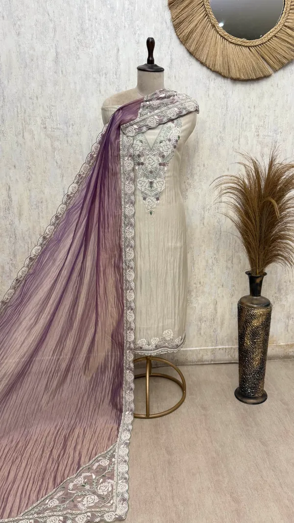 Ethereal_Bloom_Crush_Tissue_Unstitched_Suits_Dark_Lavender